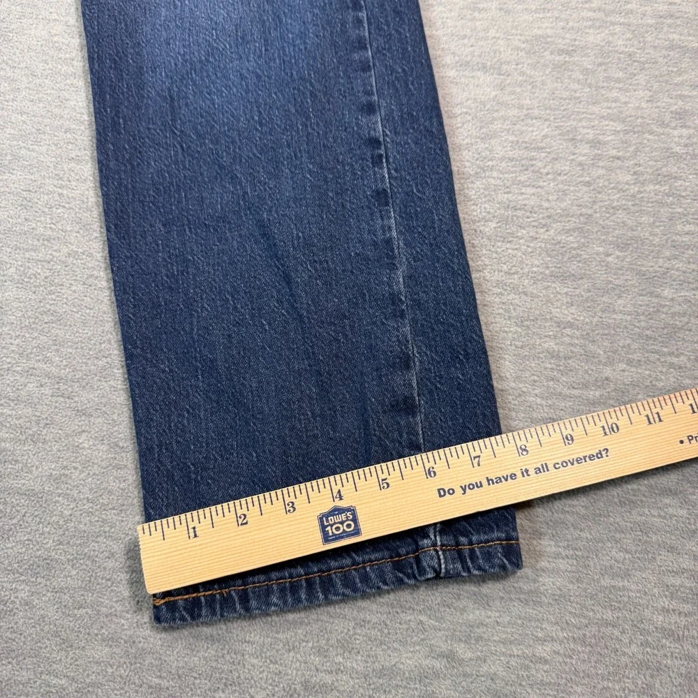 VTG Levis 505 Jeans Mens‎ 34x30 Blue Regular Straight Y2K Dark Wash Mid Rise